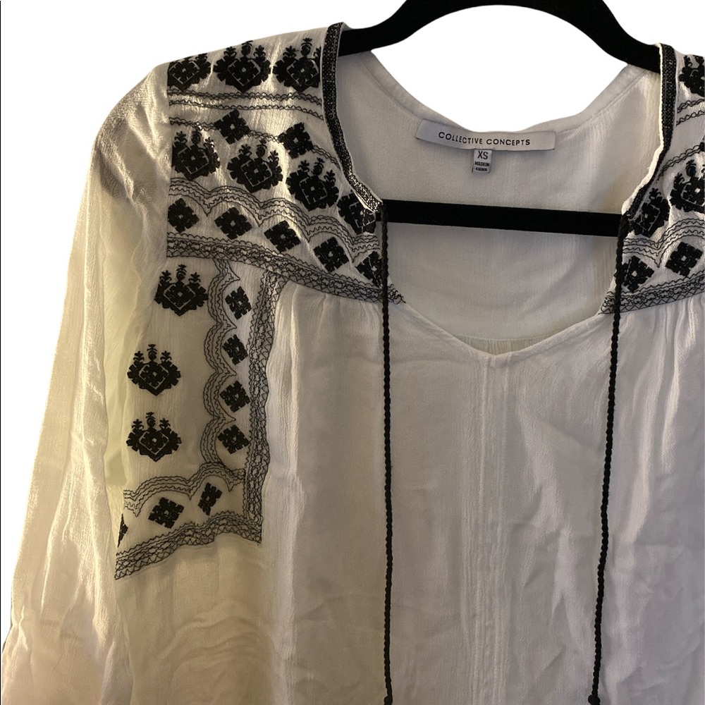 Collective Concepts B&W Tunic